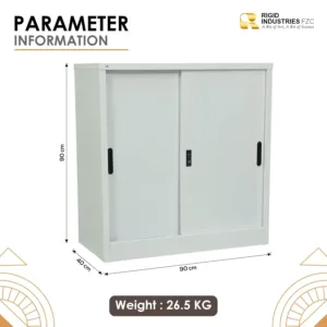 steel sliding door cabinet 2