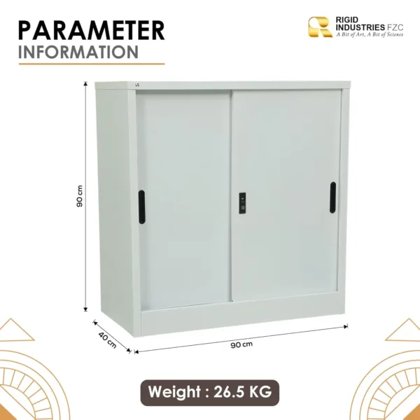 steel sliding door cabinet 2