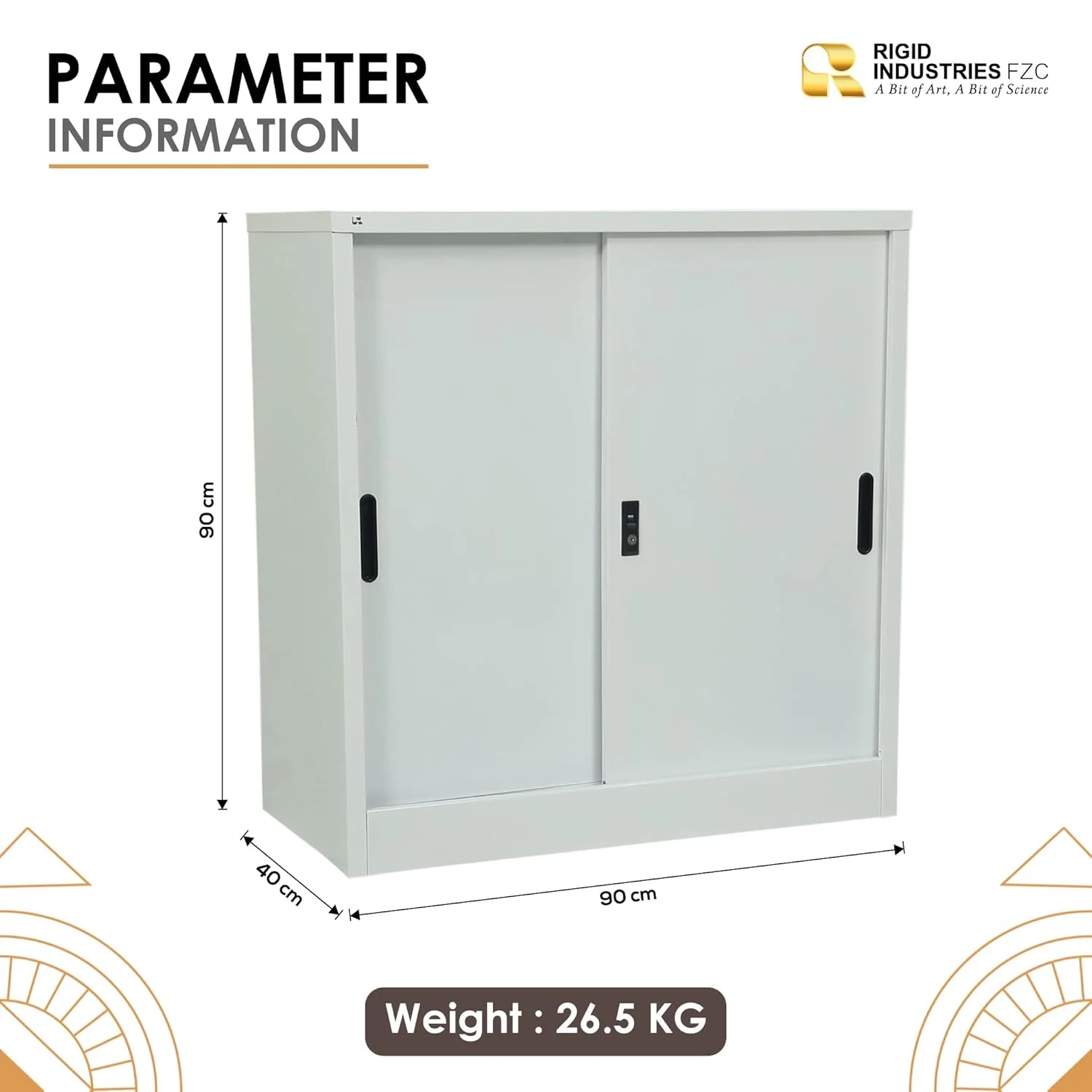 steel sliding door cabinet 2
