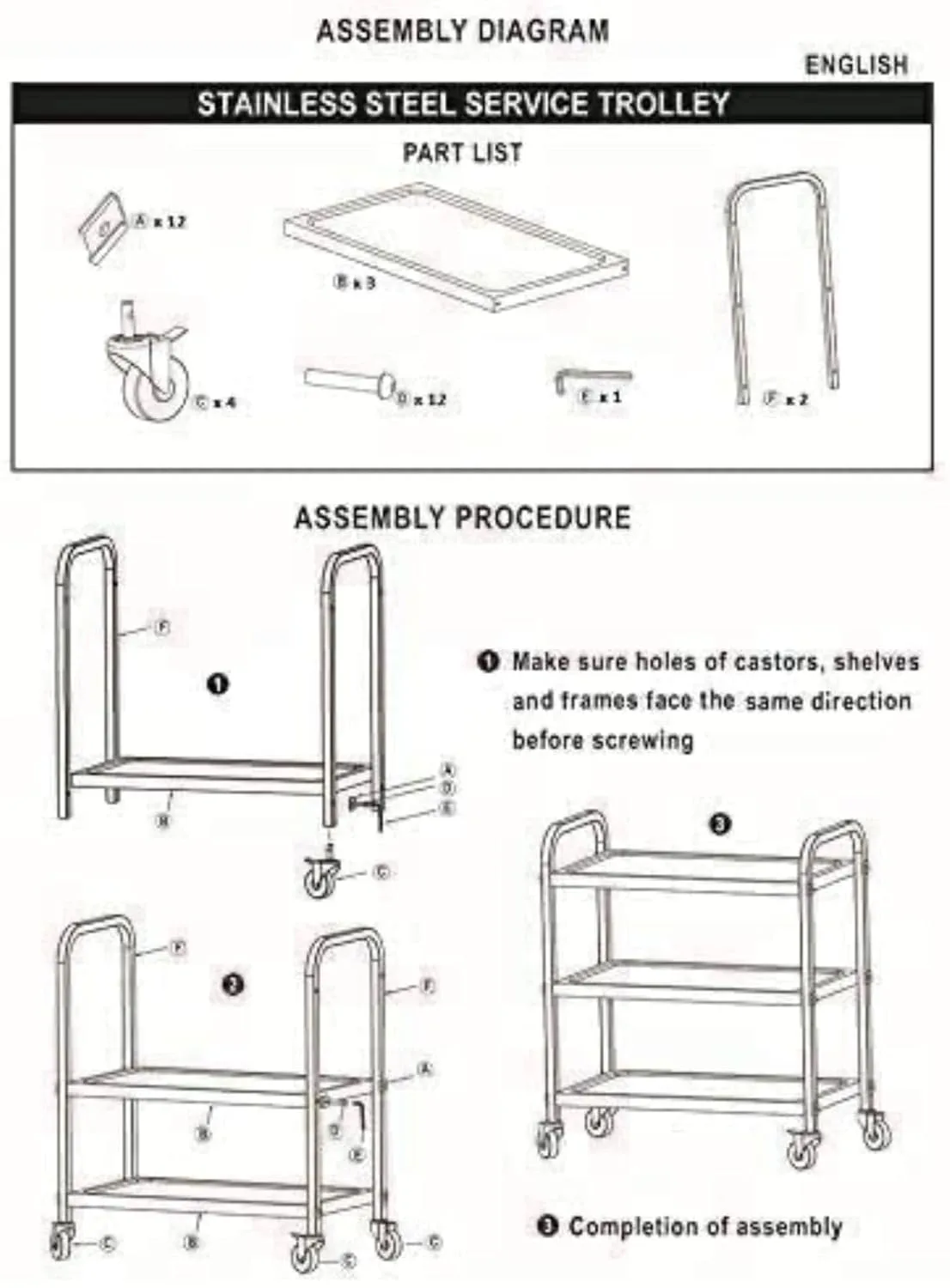 steel utility cart 7