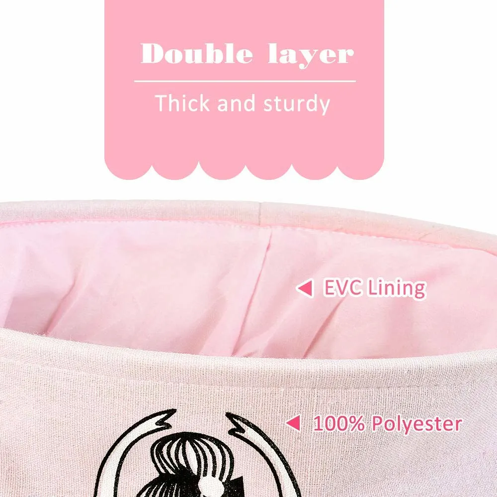 storage bin pink basket 3