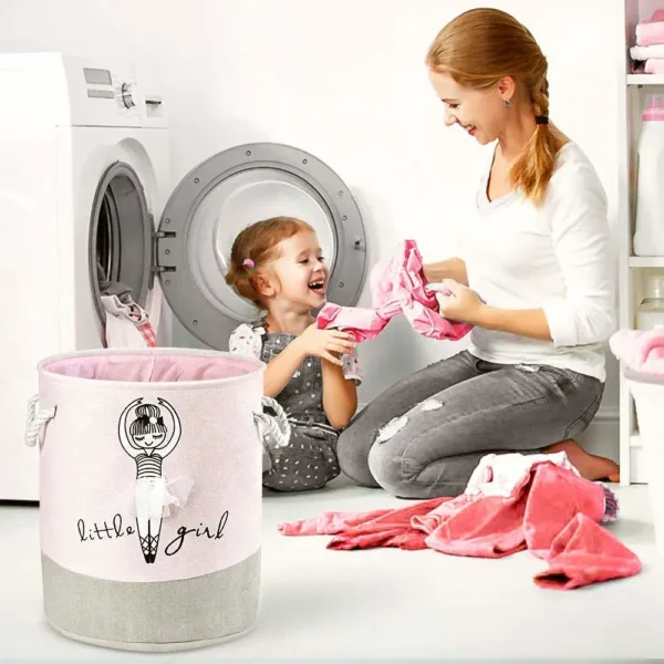 storage bin pink basket 7