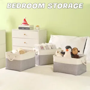 storage bins pack 4
