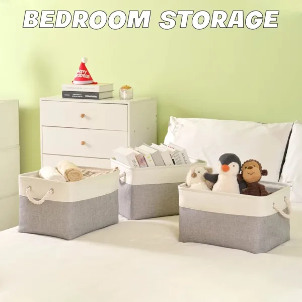 storage bins pack 4