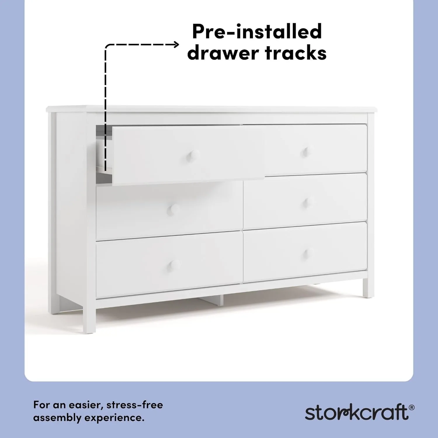 storkcraft alpine dresser 7