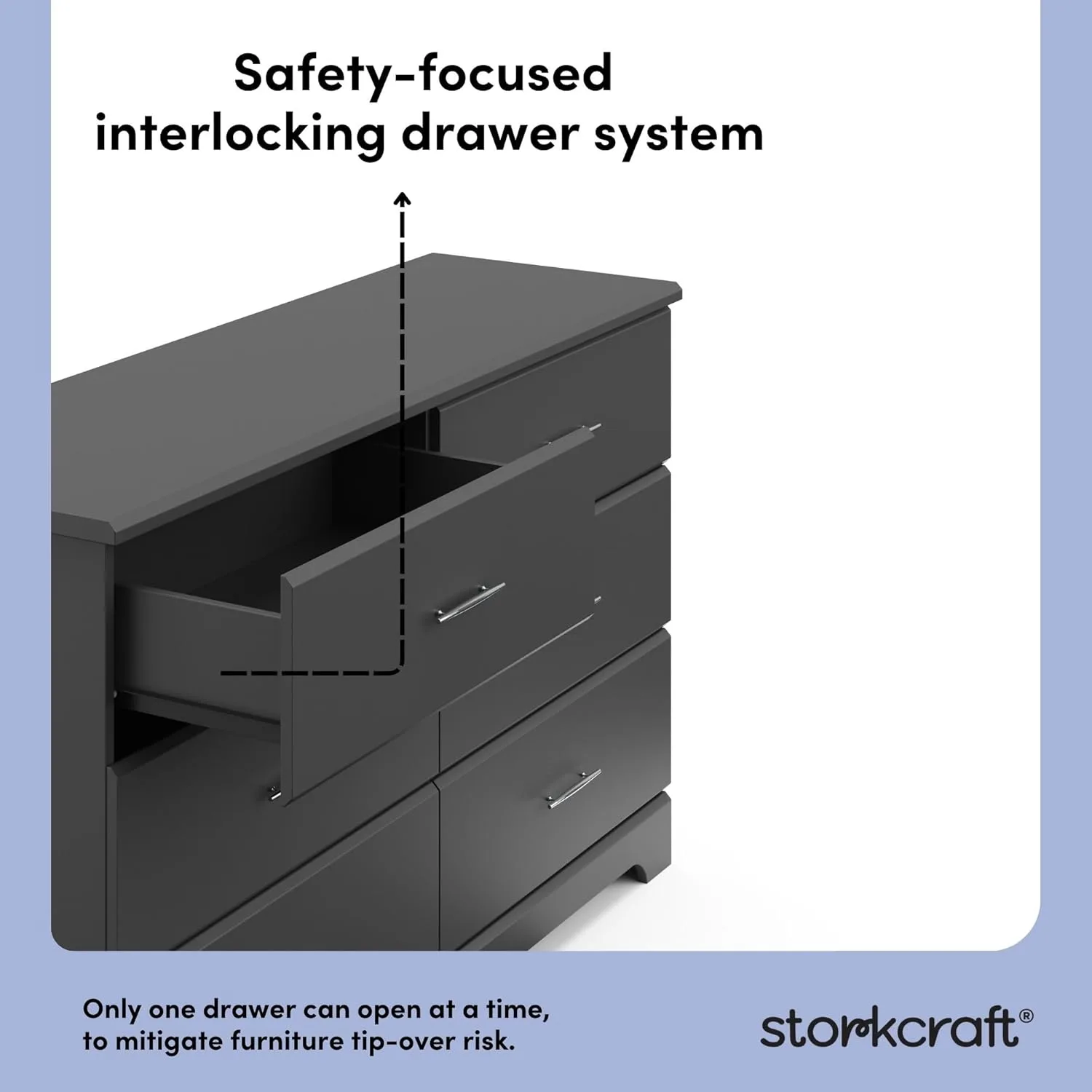 storkcraft brookside dresser 7