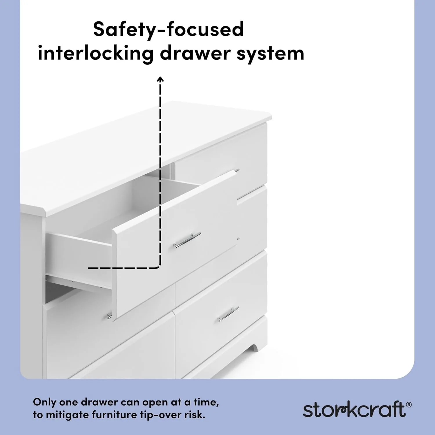 storkcraft dresser drawer 7