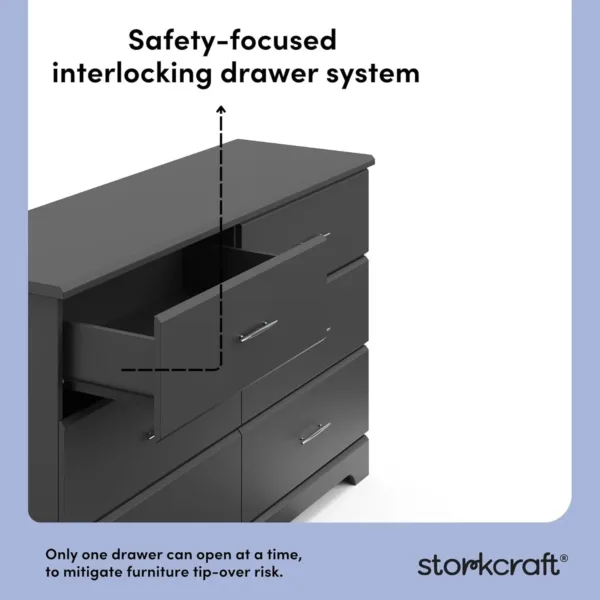 storkcraft dresser nursery 7