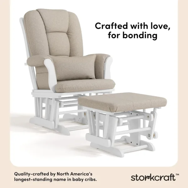 storkcraft glider ottoman 3