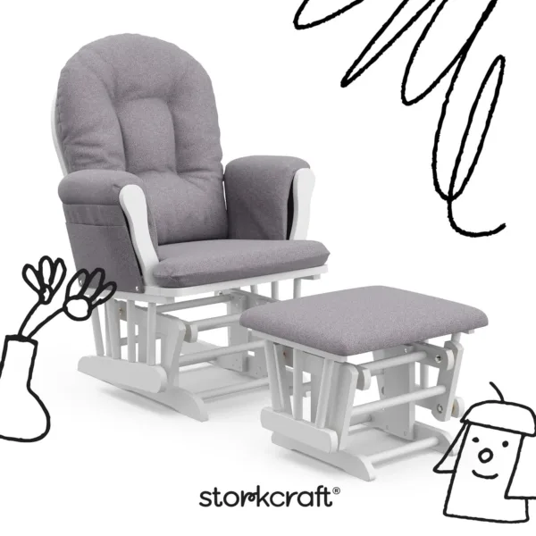 storkcraft glider ottoman 3