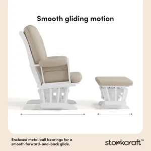 storkcraft glider ottoman 4