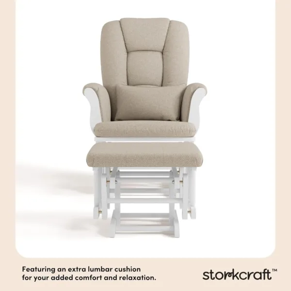 storkcraft glider ottoman 5