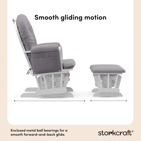 storkcraft glider ottoman 5