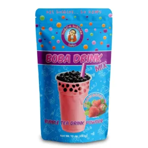 strawberry boba tea kit 3