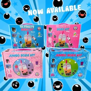 strawberry boba tea kit 7