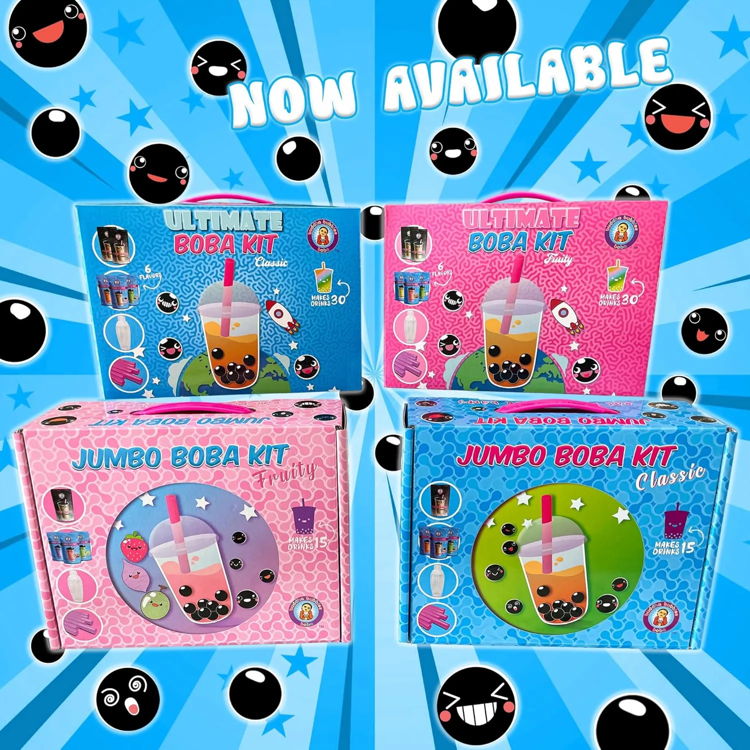 strawberry boba tea kit 7