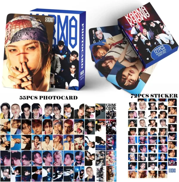 stray kids photocards stickers 2