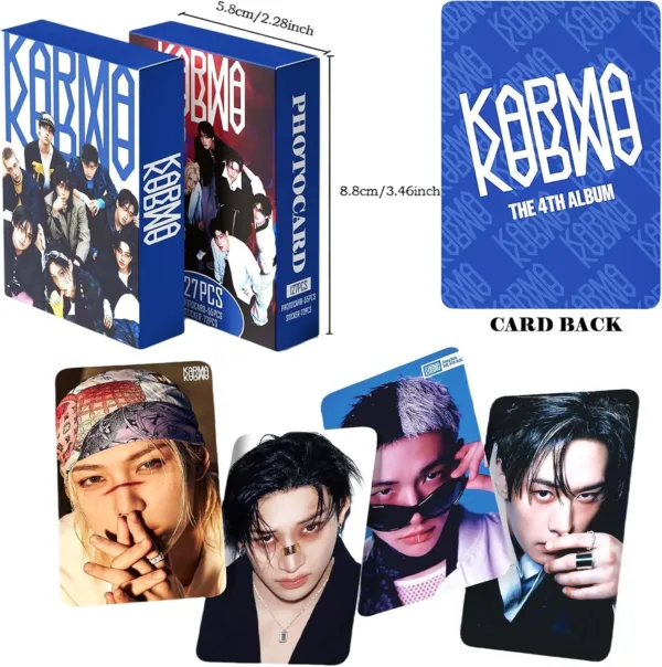 stray kids photocards stickers 3