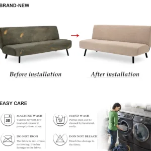 stretch futon slipcover 4
