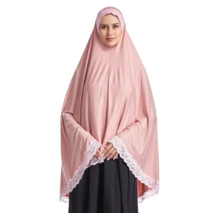 stretch lace hijab 1