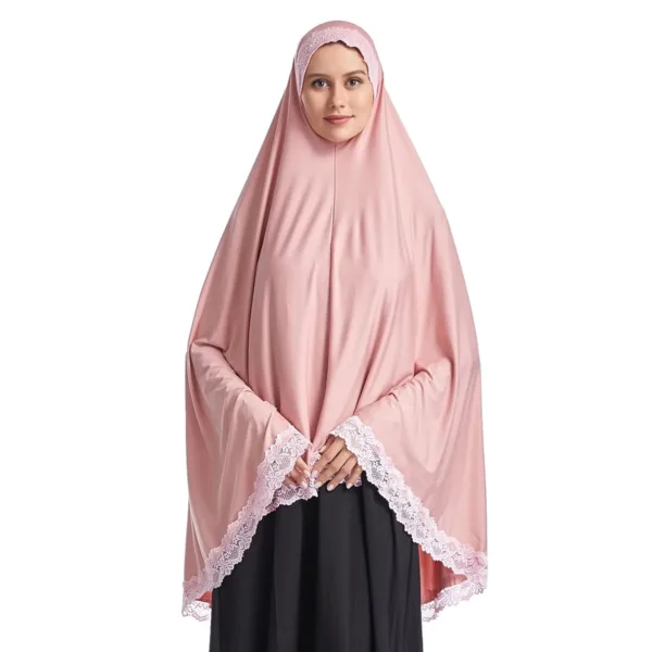 stretch lace hijab 1