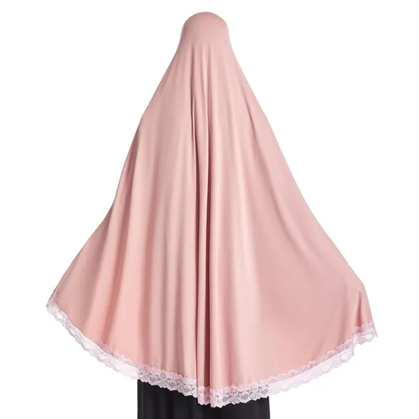 stretch lace hijab 4