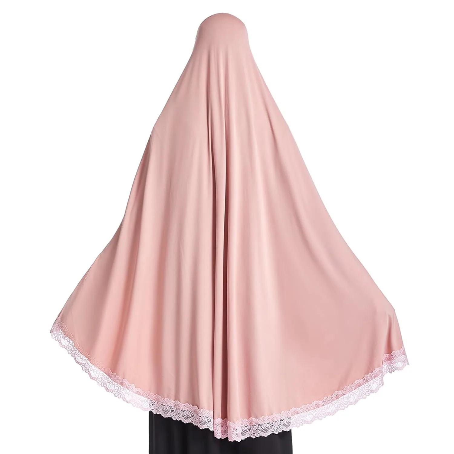 stretch lace hijab 4
