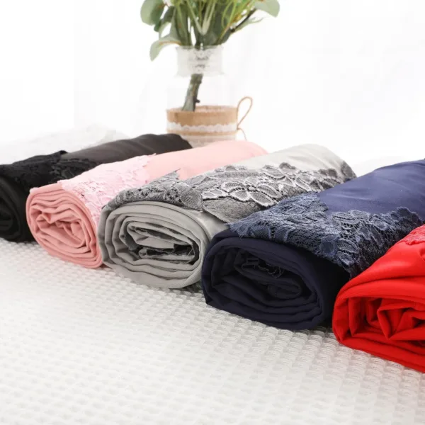 stretch lace hijab 7
