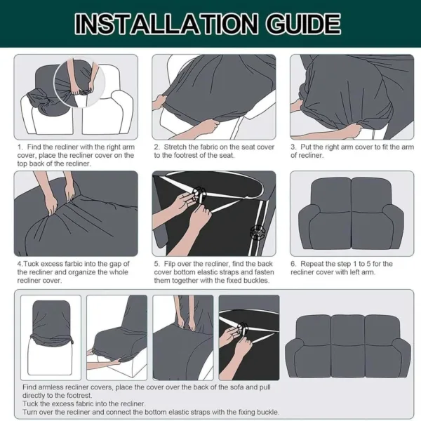 stretch recliner cover 6