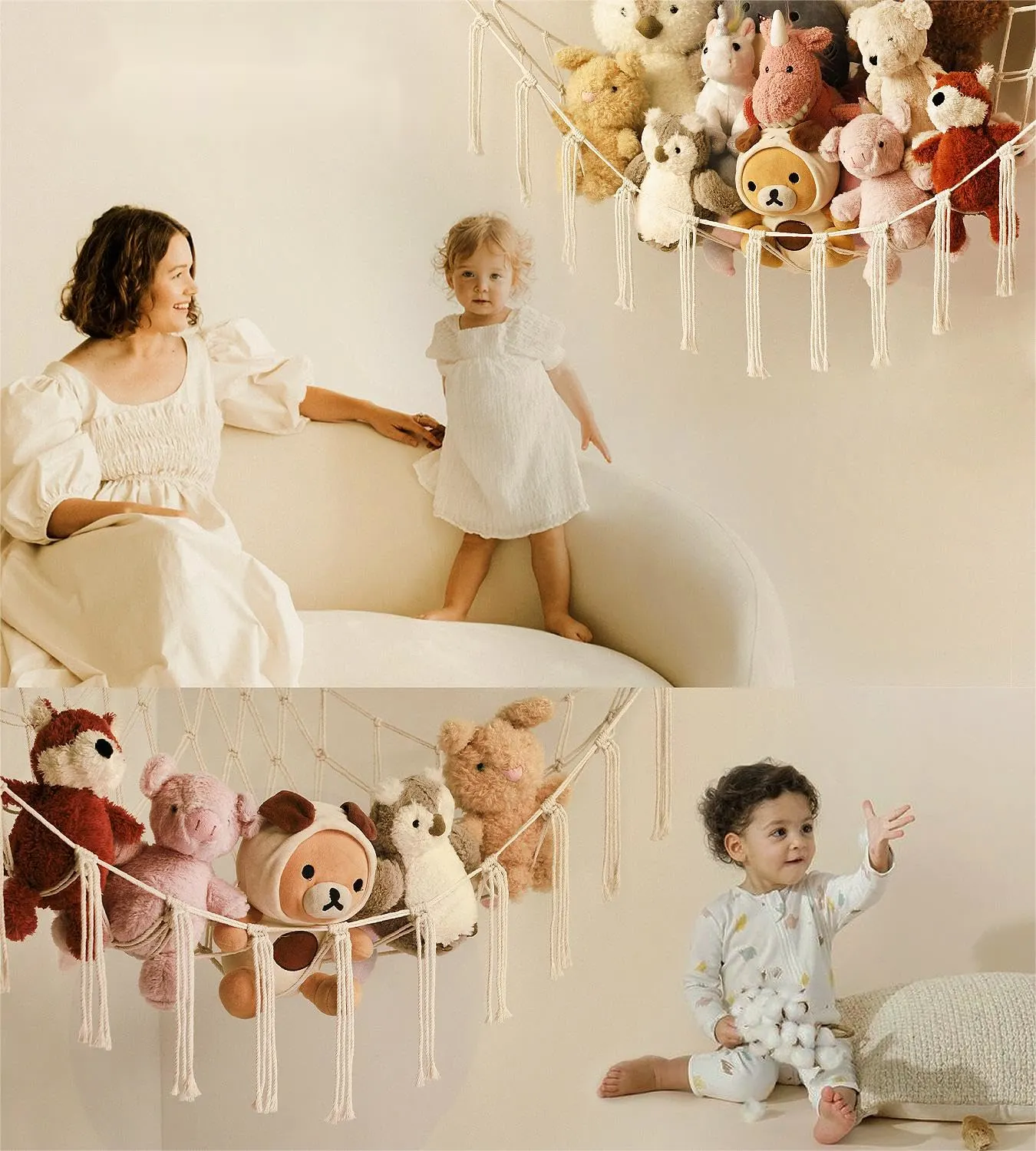 stuffed animal hammock storage 2