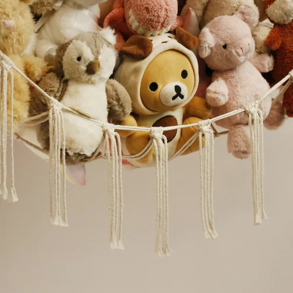 stuffed animal hammock storage 4