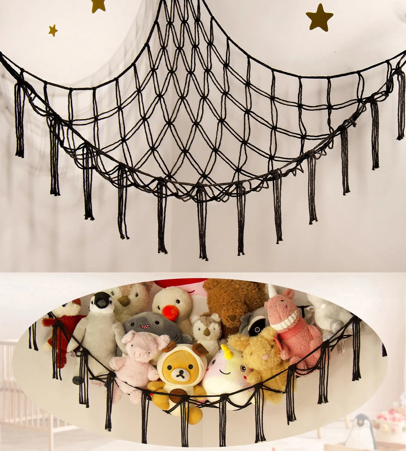 stuffed animal hammock storage 7