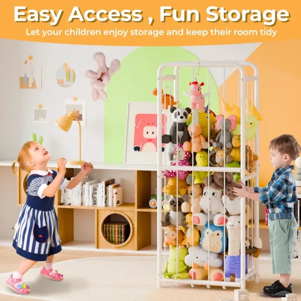 stuffed animal storage tube 2