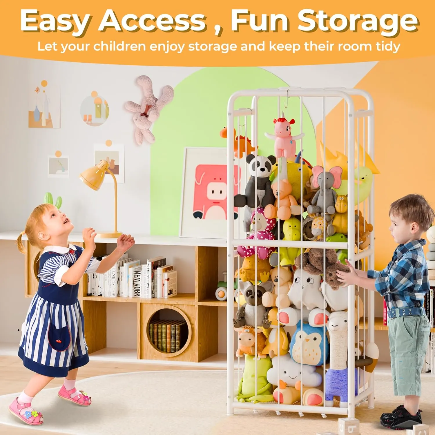 stuffed animal storage tube 2