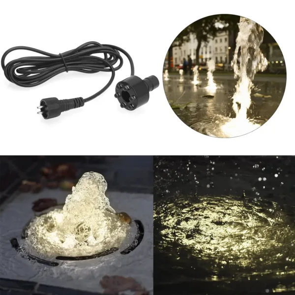 submersible water pump led 4