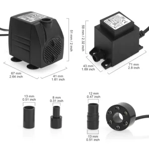 submersible water pump led 6