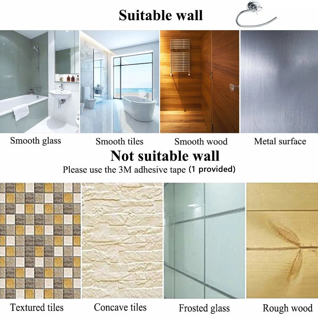 suction towel holder 7