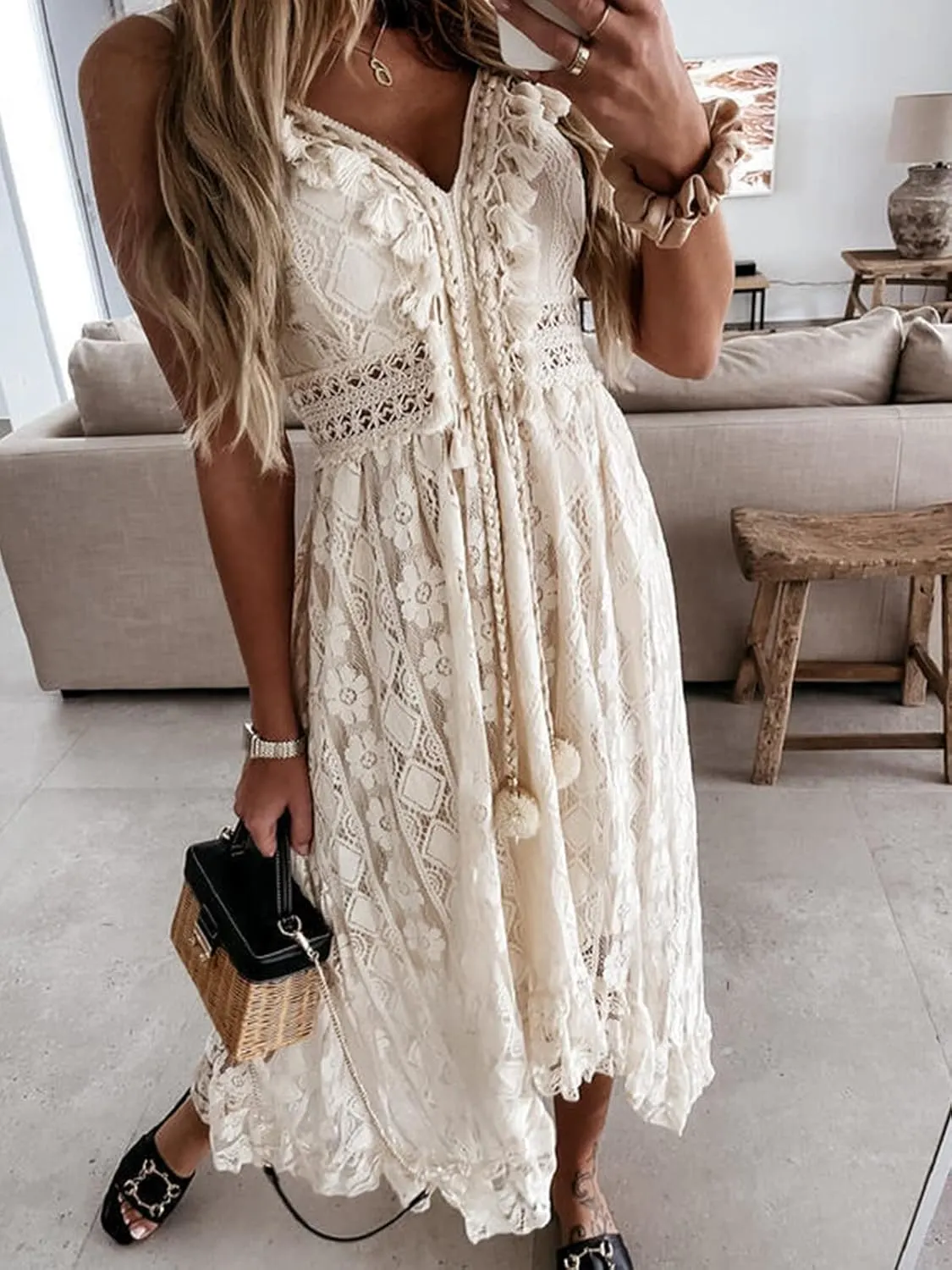 summer slip dress boho 5
