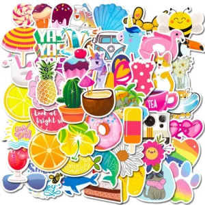 summer stickers waterproof vinyl 1