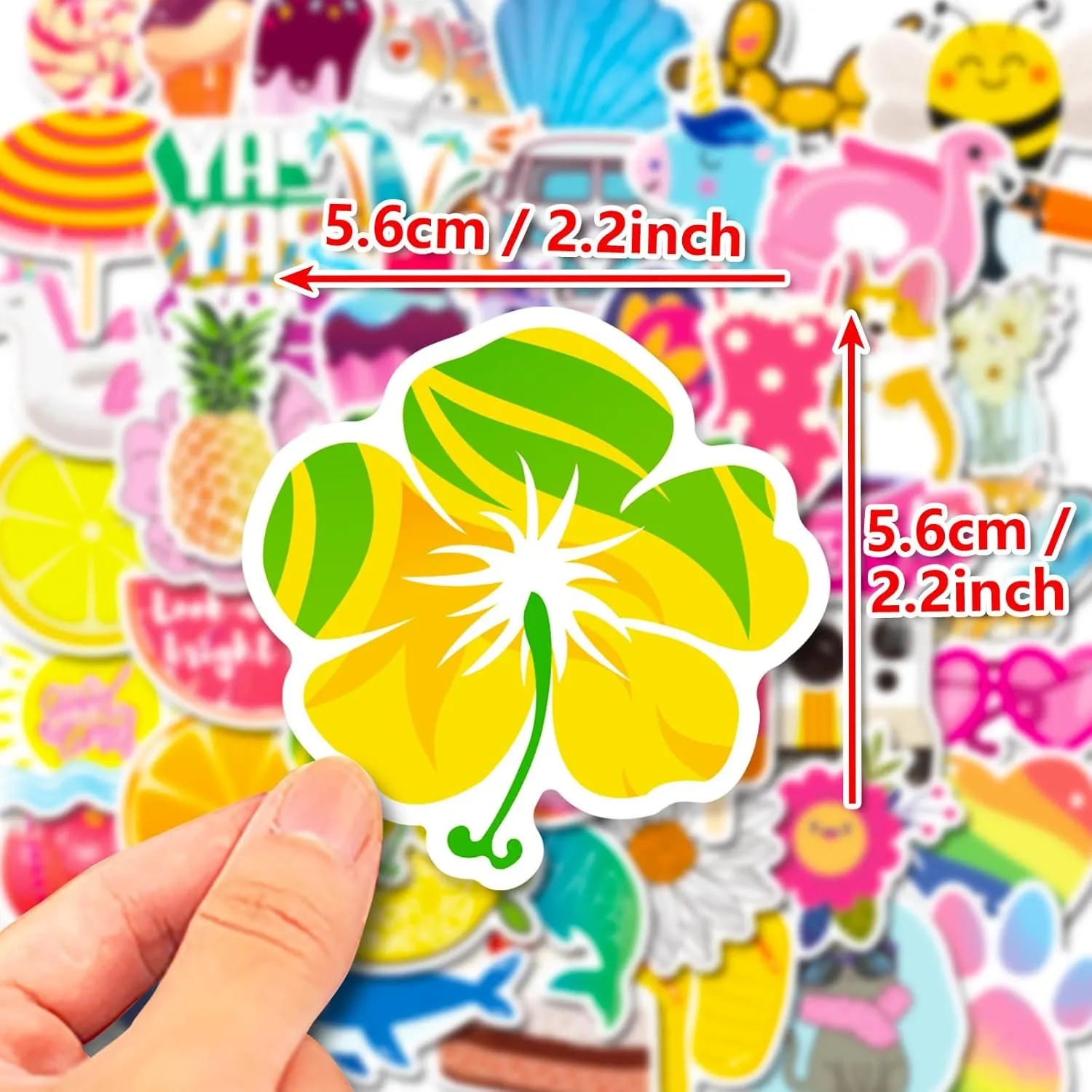 summer stickers waterproof vinyl 2