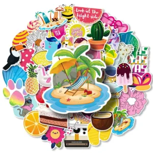 summer stickers waterproof vinyl 6