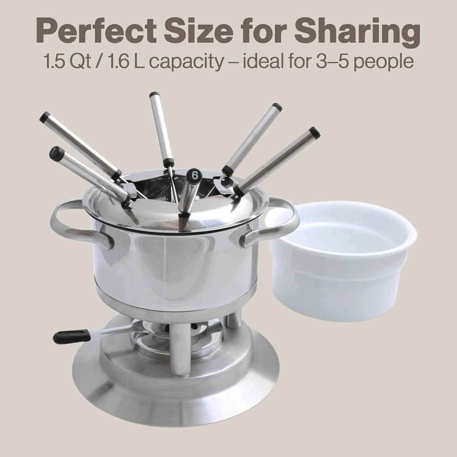 swissmar arosa fondue set 7