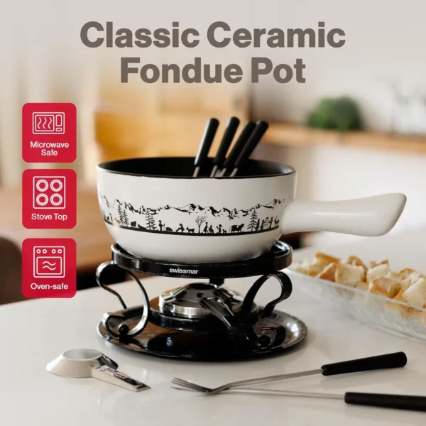 swissmar heidi fondue set 2
