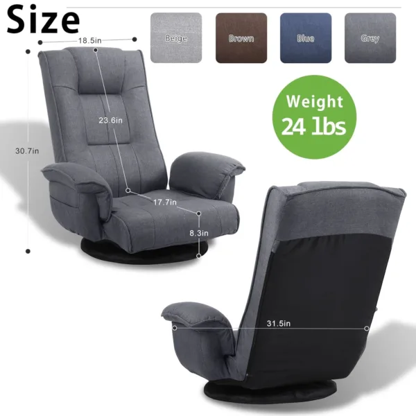 swivel floor chair 2