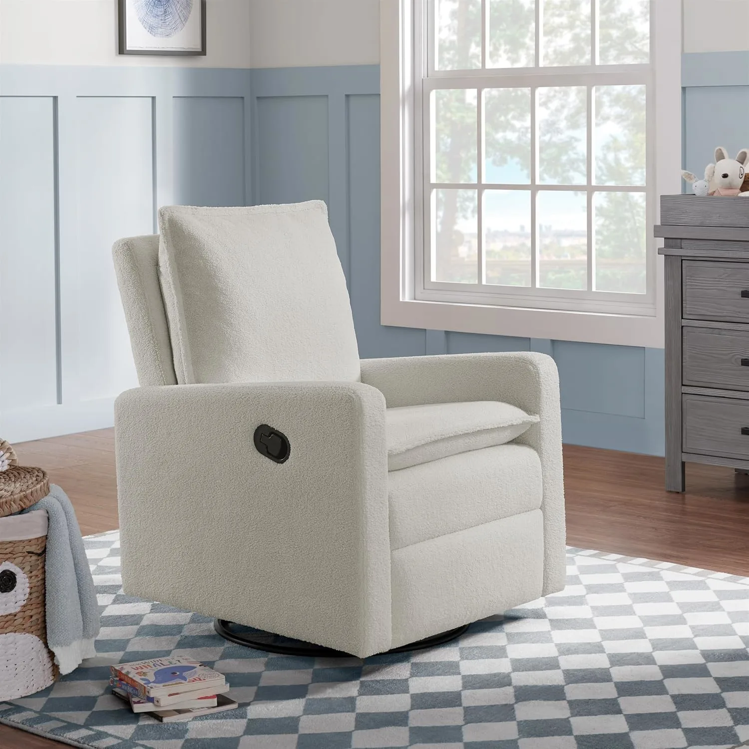 swivel glider recliner chair 2