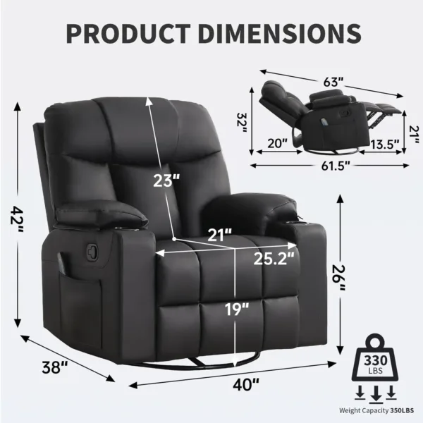 swivel rocker recliner chair 2