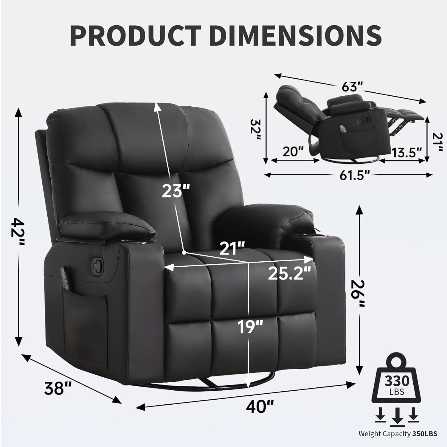 swivel rocker recliner chair 2