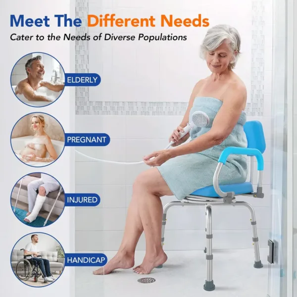 swivel shower chair 7