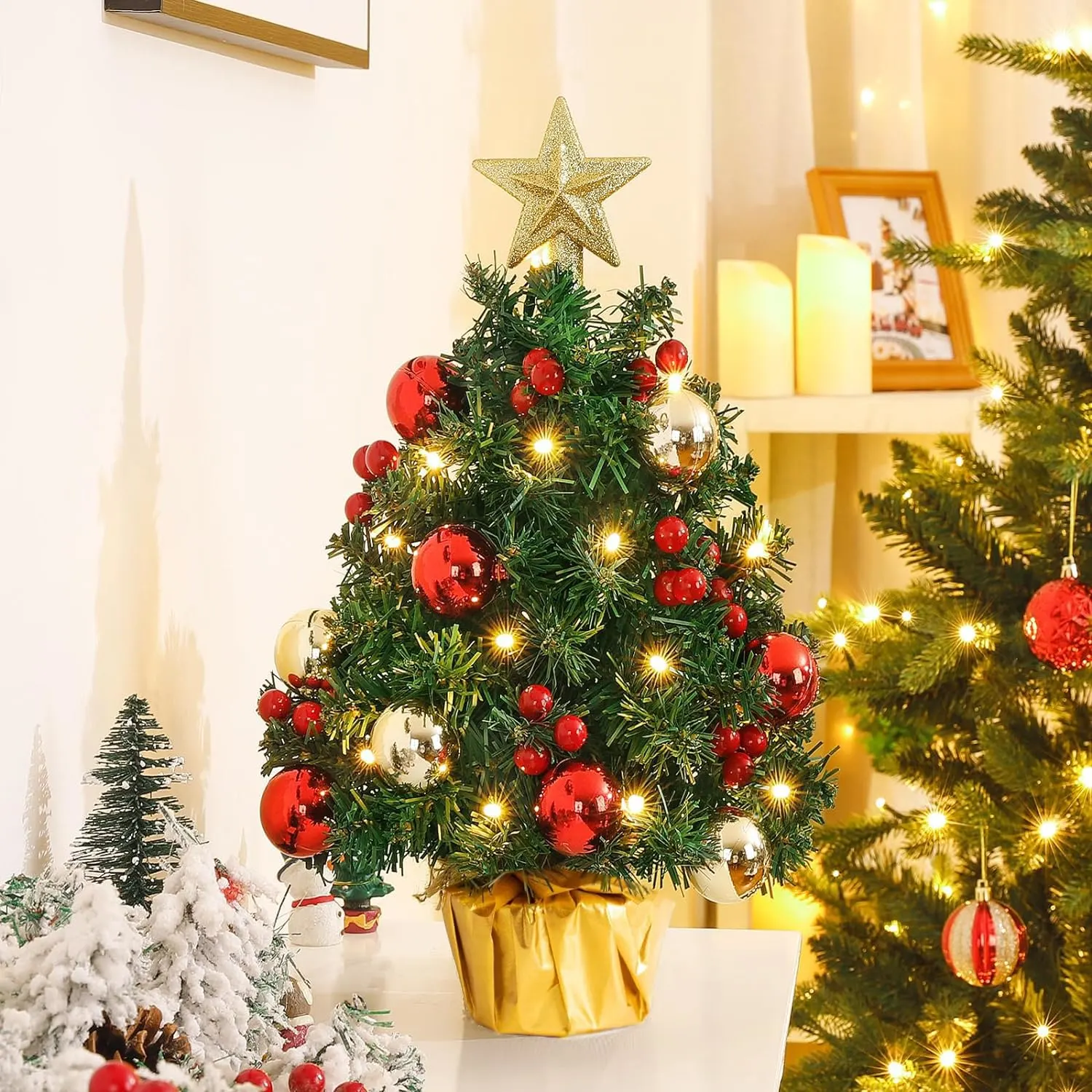 tabletop christmas tree 1