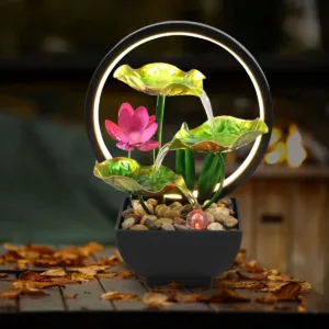 tabletop fountain waterfall 1